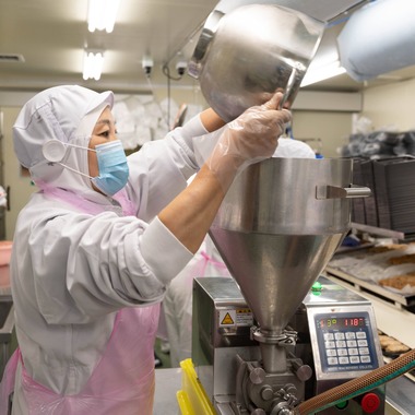 曽川拓哉が撮影した「お弁当工場」の写真