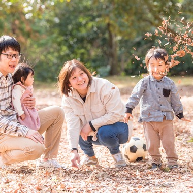 杉渕瑛実菜が出張撮影した「静岡市で撮影」の家族写真
