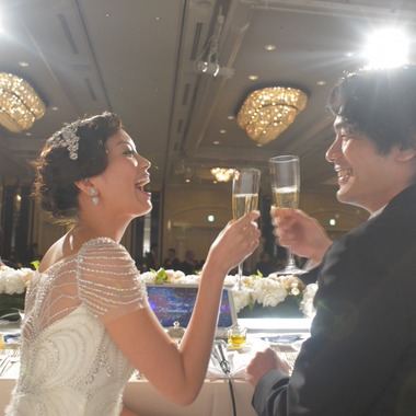 エン・ノースタジオが撮影した「矢野未希子（モデル）結婚式」のウェディングフォト