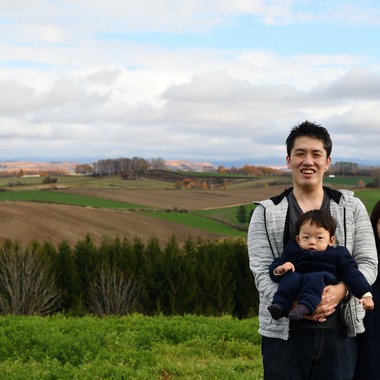 須貝フォトサービスが撮影した「家族写真」の写真