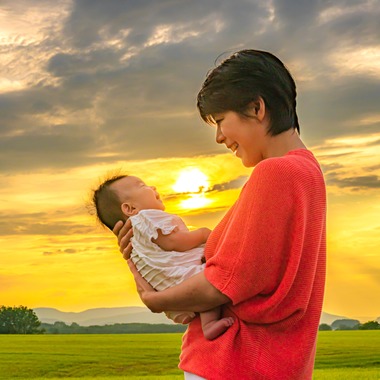 高木勇斗が出張撮影した「親子」の家族写真