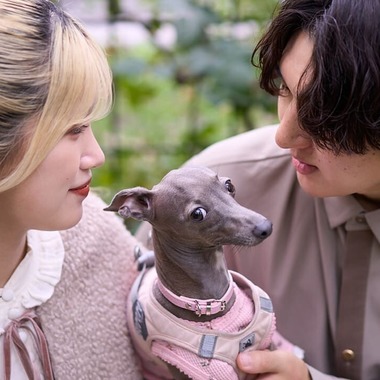 Actが撮影した「愛犬とのカップルフォト」の写真