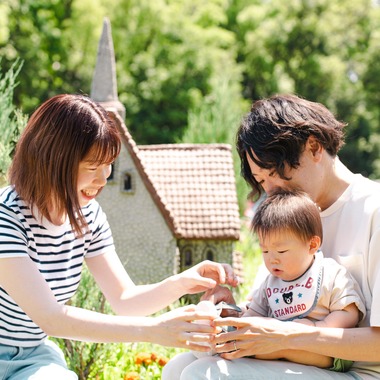 蓬台祐希が撮影した「靱公園でのファミリーフォト」の写真