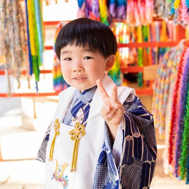 岩崎　隼人が出張撮影した「七五三写真集」の家族写真