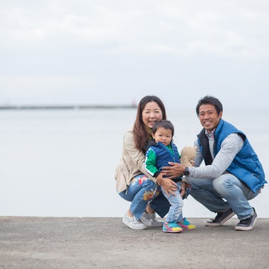 渡邉　伶奈が出張撮影した「大切な一日「誕生日」」の家族写真