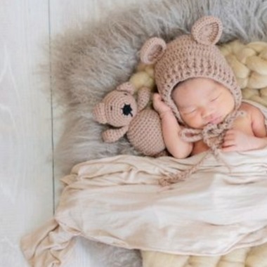 フォトラビが撮影した「ご自宅でニューボーンフォト」の写真
