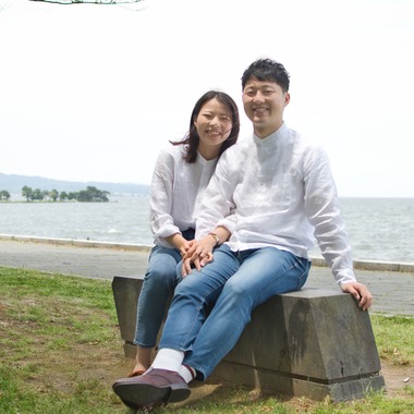 坂田年彦が出張撮影した「カップルフォト」の家族写真