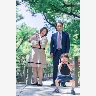 多田正子が撮影した「お宮参り」の写真