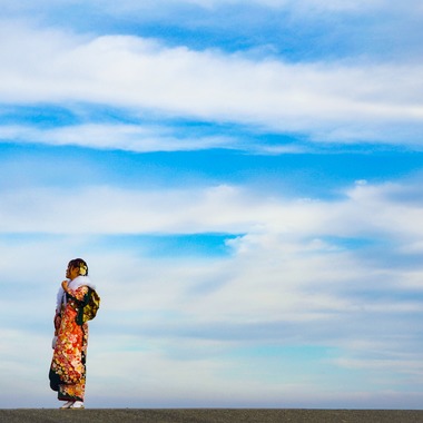 和泉玲央が撮影した「成人式、家族写真」の写真