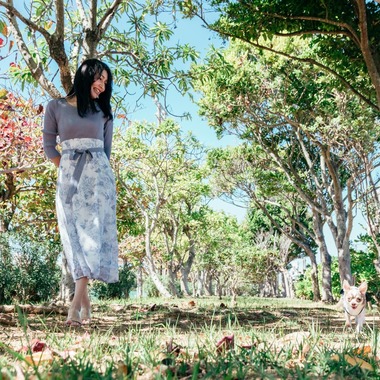 ポートレート沖縄が出張撮影した「ペット撮影」の家族写真