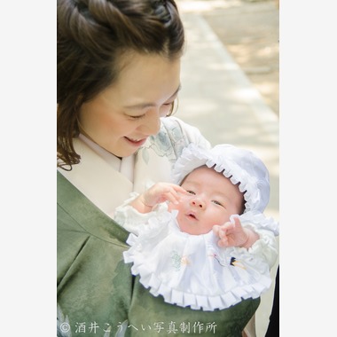 酒井こうへい写真製作所が撮影した「お宮参り・世田谷八幡宮」の写真