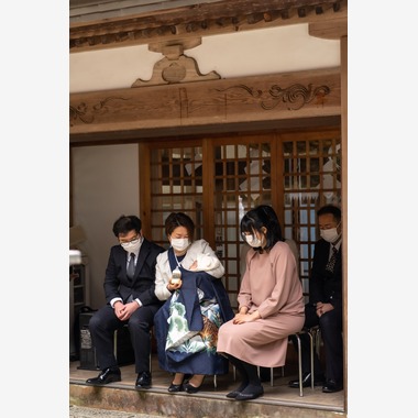 岡本悠輔が撮影した「お宮参り」の写真