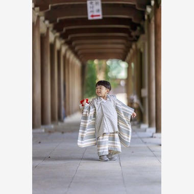 Sugar Cubesが出張撮影した「七五三撮影」の家族写真