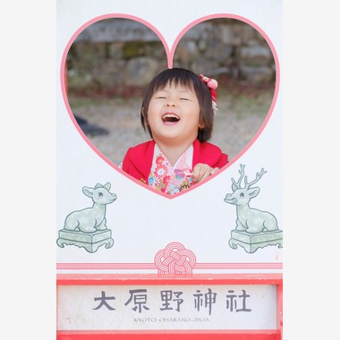 高夏写真店が出張撮影した「七五三の撮影」の家族写真