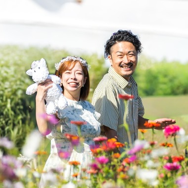 パッチー・クリエイツが撮影した「マタニティフォト（ひたち海浜公園にて）」の写真