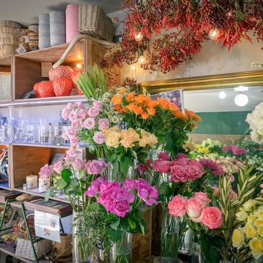 戸澤麻衣が撮影した「お花屋さんの撮影」の写真