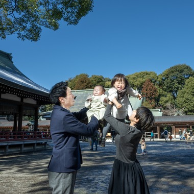 寫樂斎が撮影した「お宮参り（大宮氷川神社）」の写真