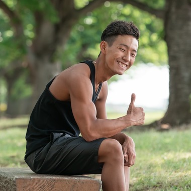 mpty photoが撮影した「パーソナルトレーナーさん　ロケーション撮影」の写真