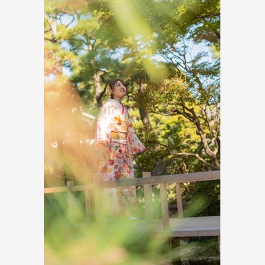 合同会社優希photoが出張撮影した「成人式」の家族写真