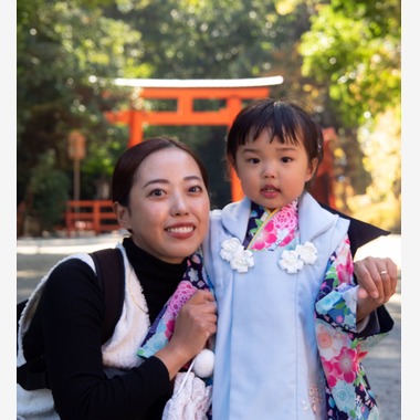 ハイナ　マテウスが撮影した「七五三」の写真