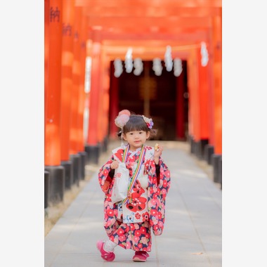 来田 篤典が出張撮影した「七五三出張撮影」の家族写真