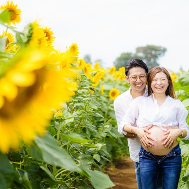 アトリエ　エピカ/清水　一哉が撮影した「ひまわり畑　マタニティ」の写真