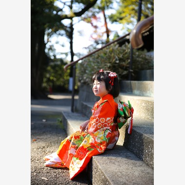 KOMOREBI Photo.　大如　耕平が出張撮影した「七五三神社撮影」の家族写真