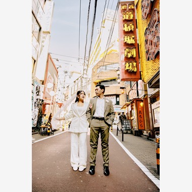 沖谷茉莉亜が撮影した「ウエディング　ポートレート」の写真