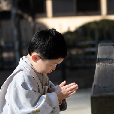 寫樂斎が撮影した「七五三（廣幡八幡宮）」の写真