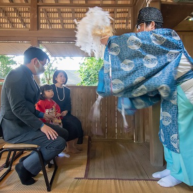 辻 充彦が出張撮影した「七五三」の家族写真