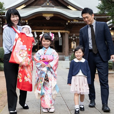 出張撮影くろさわが撮影した「お宮参り」の写真