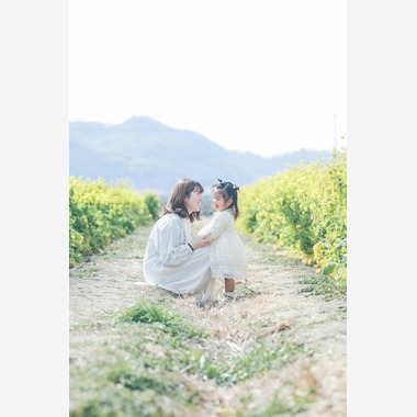 氏家惇志が撮影した「笠岡ベイファーム　菜の花✖︎ファミリー」の写真