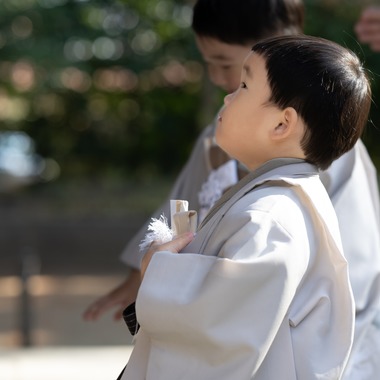 寫樂斎が撮影した「七五三（廣幡八幡宮）」の写真