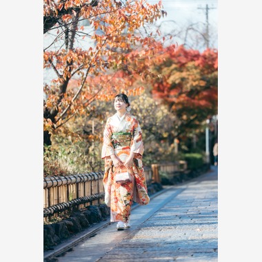 株式会社Ervaが撮影した「成人式前撮り（祗園白川）」の写真
