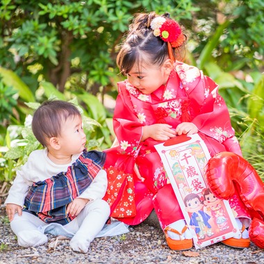 フォトスタジオ リユニオンが撮影した「七五三＠和楽備神社」の写真