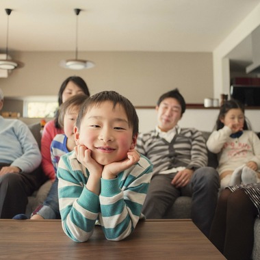 スタジオ11が撮影した「家族写真」の写真