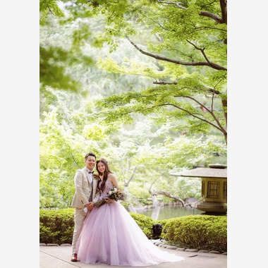 小林が撮影した「ロケーションウエディング」の写真