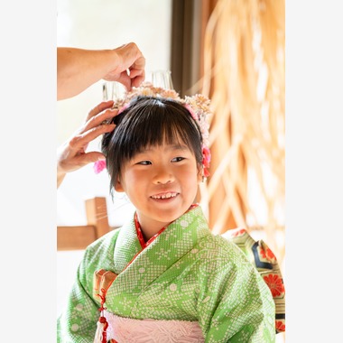 中村將一写真事務所が撮影した「七五三」の写真