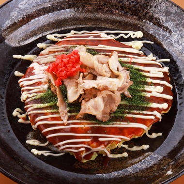森安　照が撮影した「お好み焼き屋さん・メニュー」の写真