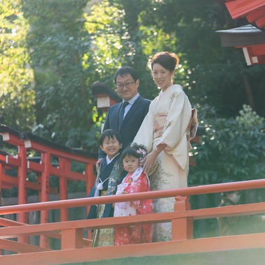 MALVA Photographyが出張撮影した「七五三（出張撮影）」の家族写真