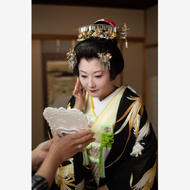 Sin Photo Worksが撮影した「豪華打掛前撮り」のウェディングフォト