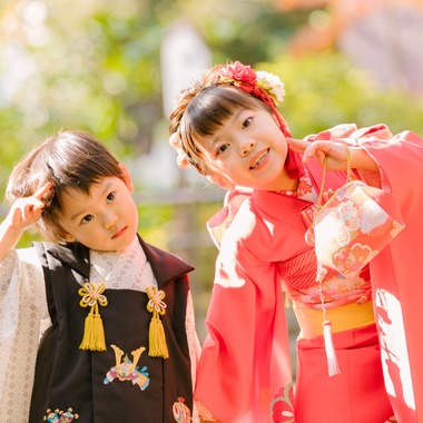 松嵜直斗が出張撮影した「七五三フォト」の家族写真