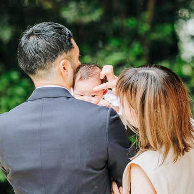 ワイヤリングが出張撮影した「ファミリー」の家族写真