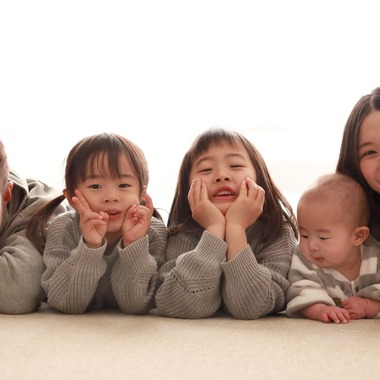 写真館 虹心凛~にっこり~が撮影した「家族写真」の写真