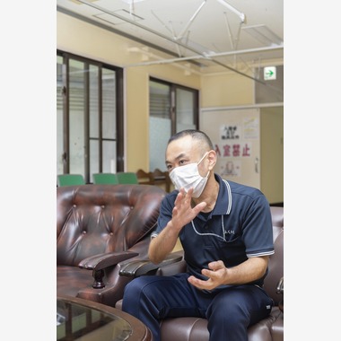 エンリッチ フォトグラフィーが撮影した「インタビュー取材の対象者」の写真