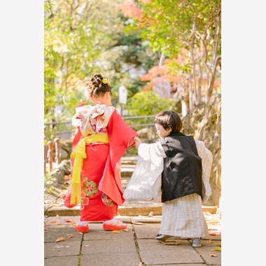 松嵜直斗が出張撮影した「七五三フォト」の家族写真