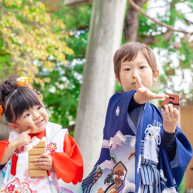 ゾクが出張撮影した「七五三撮影」の家族写真