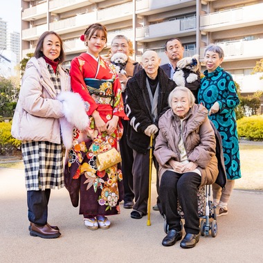 フォトスタジオENOが撮影した「成人式前撮り」の写真