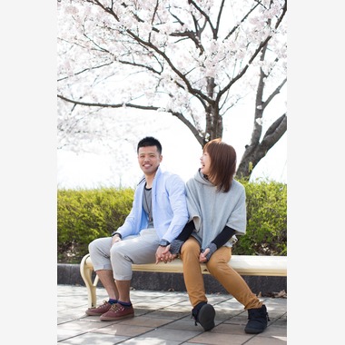 studio HATOYAが撮影した「エンゲージメントフォト」のウェディングフォト