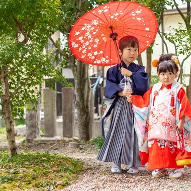 ゾクが出張撮影した「七五三撮影」の家族写真